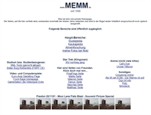 Tablet Screenshot of memm.de